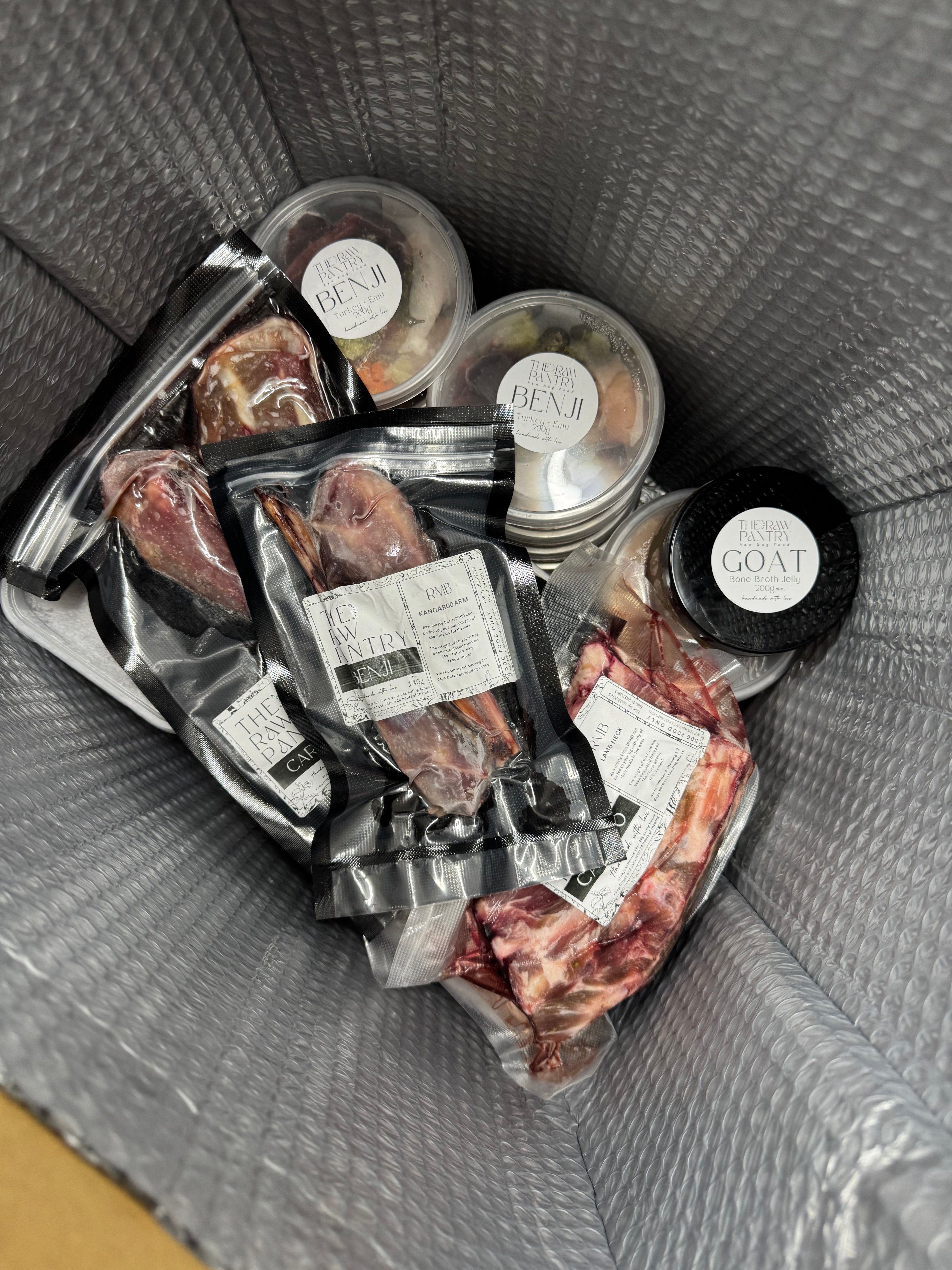 Embark Raw Pantry Fresh Raw Dog Food Custom Made Australia Frozen Delivery Subscription Box 1
