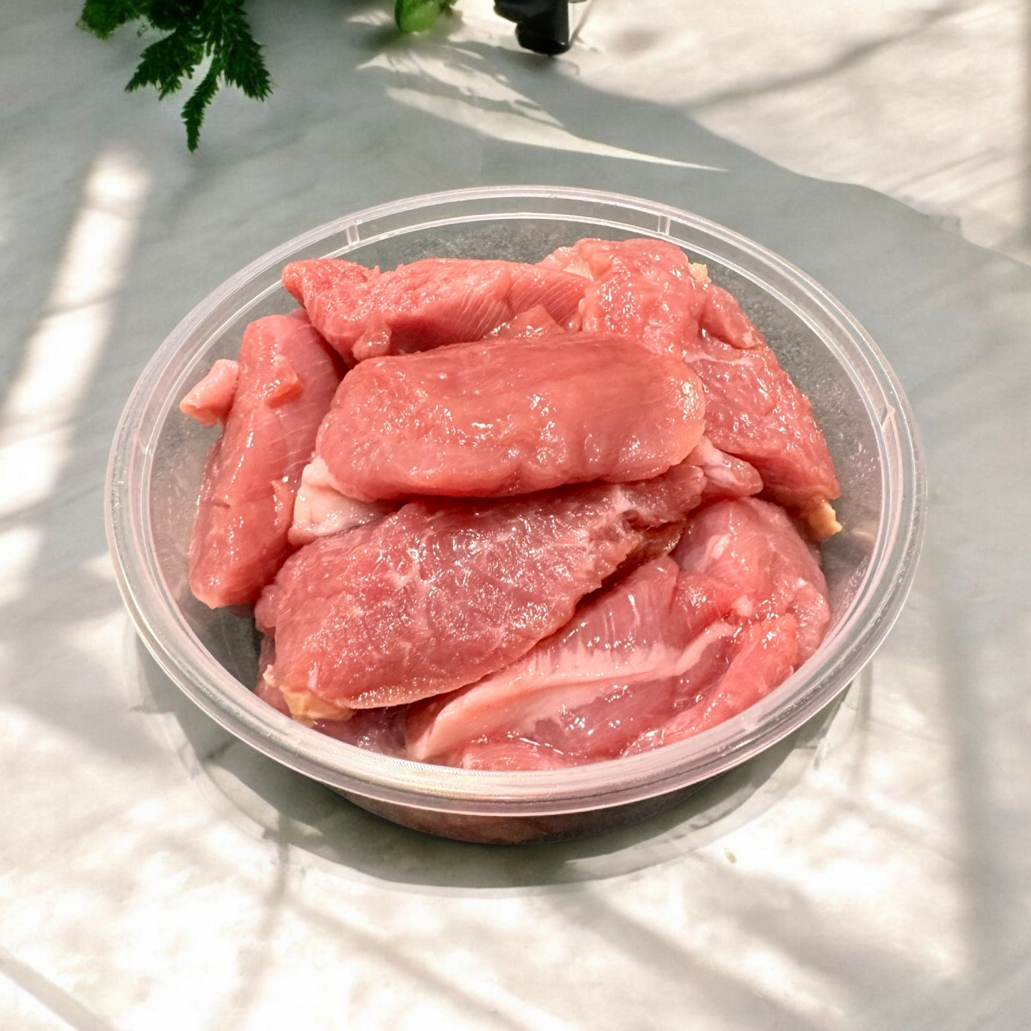 Raw Turkey Chunks for Dogs