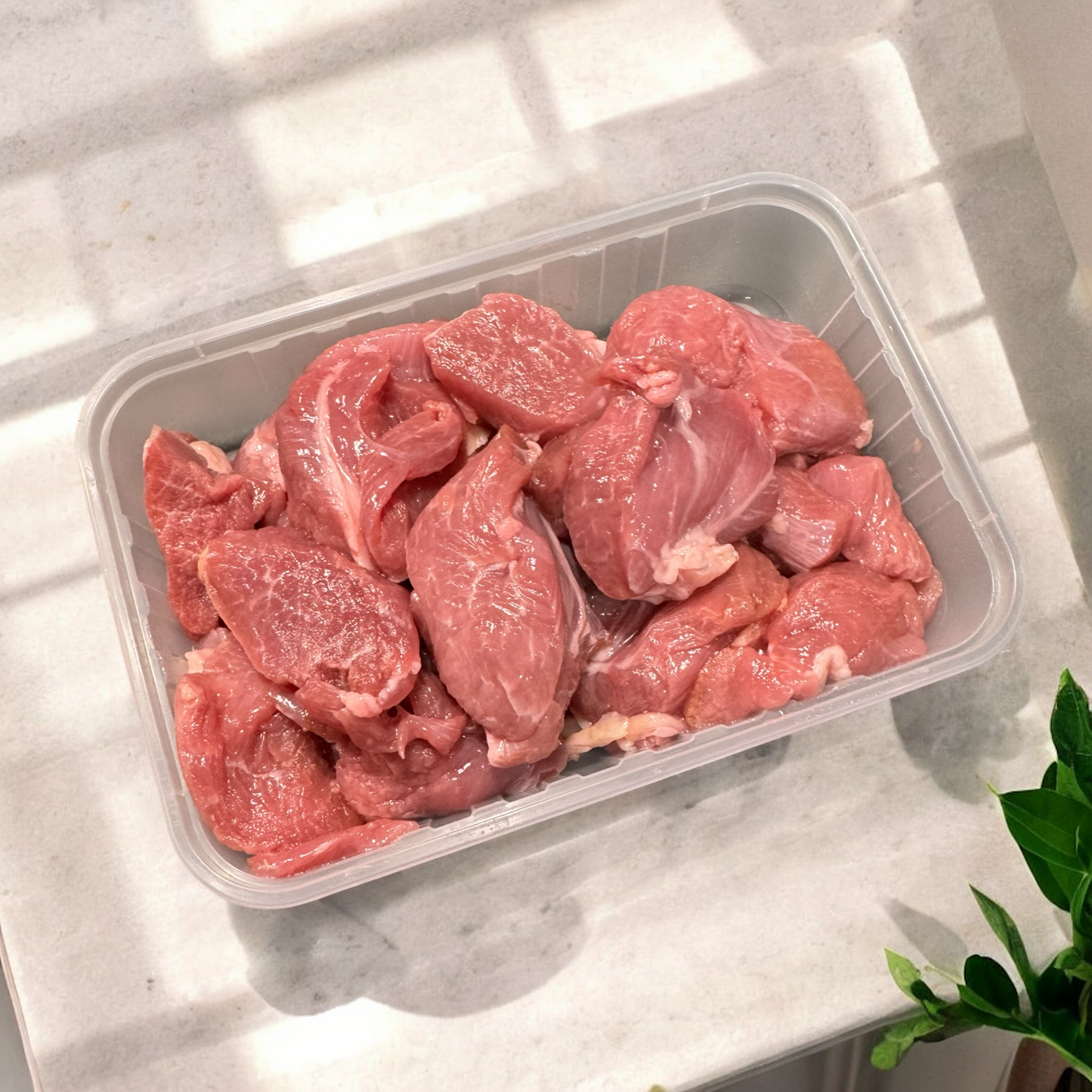 Raw Turkey Chunks for Dogs